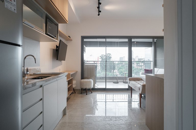 Se encante com esse studio próximo ao ibirapuera