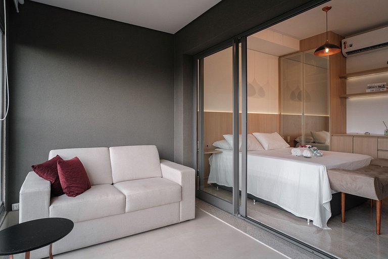 Se encante com esse studio próximo ao ibirapuera
