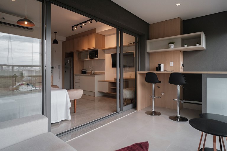 Se encante com esse studio próximo ao ibirapuera
