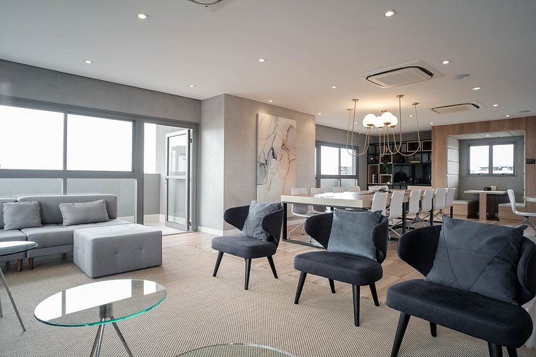 Apartamento de alto padrão em Moema