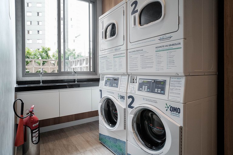 Apto luxuoso em Moema c/ self check-in