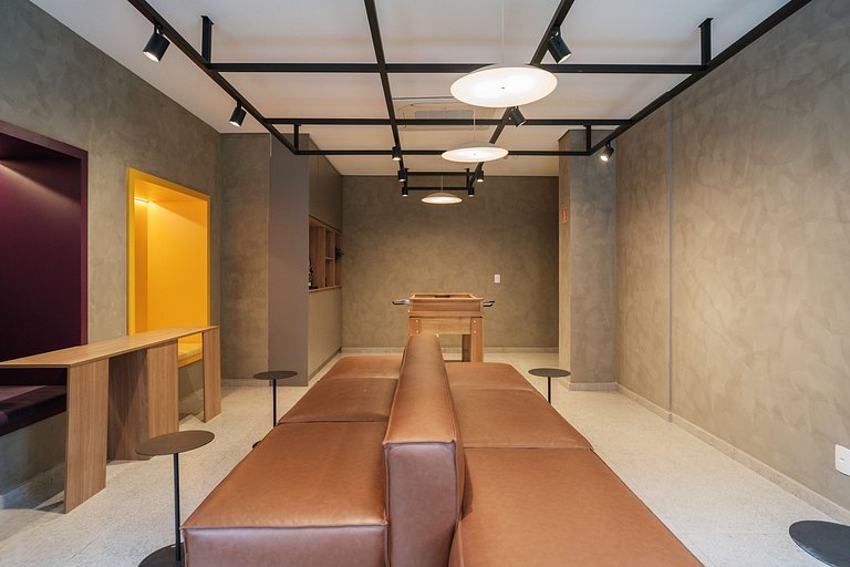 Studio com WI-FI de alta velocidade em Pinheiros