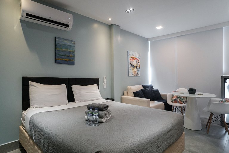 Apto no Zahle Jardins com portaria 24h e WI-FI