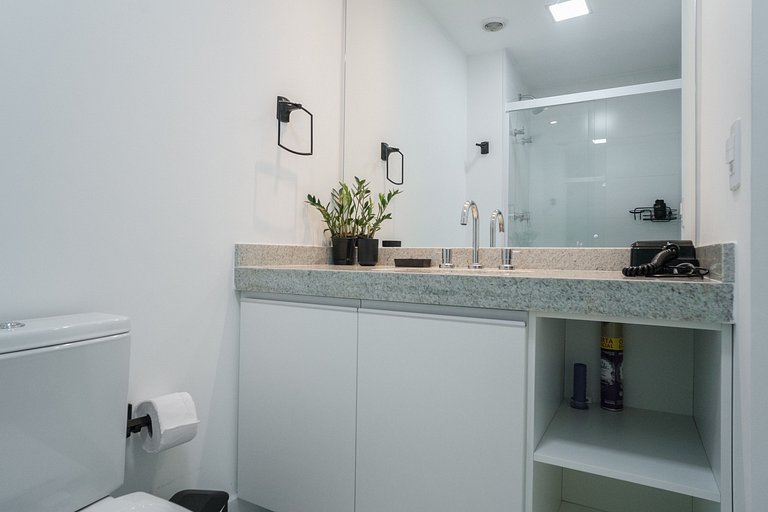 Apto no Zahle Jardins com portaria 24h e WI-FI