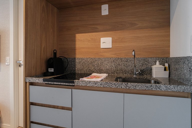 Apto no Itaim com self check-in e WI-FI rápido