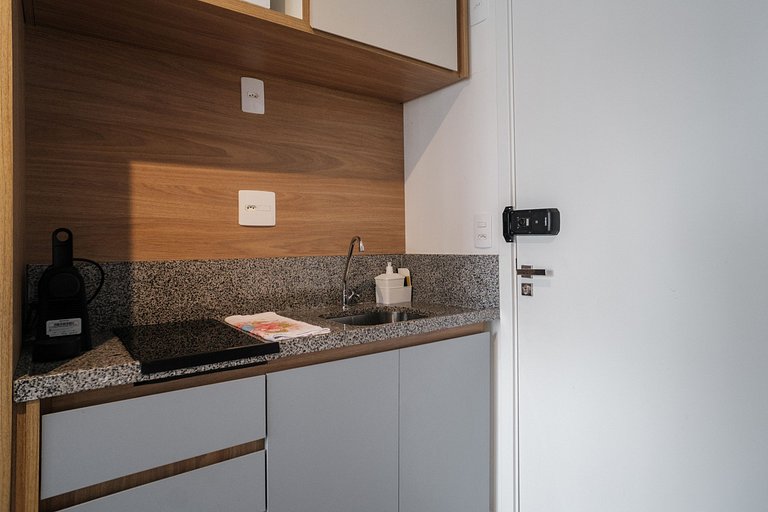 Apto no Itaim com self check-in e WI-FI rápido