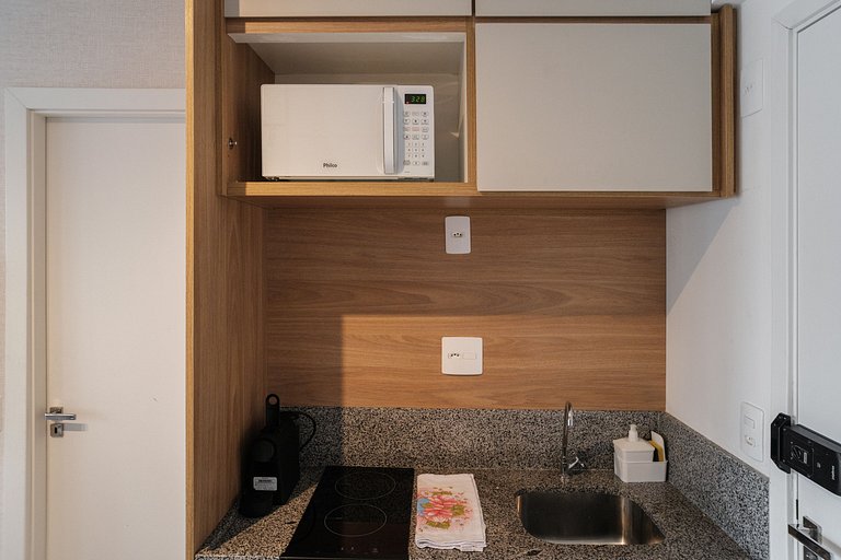 Apto no Itaim com self check-in e WI-FI rápido