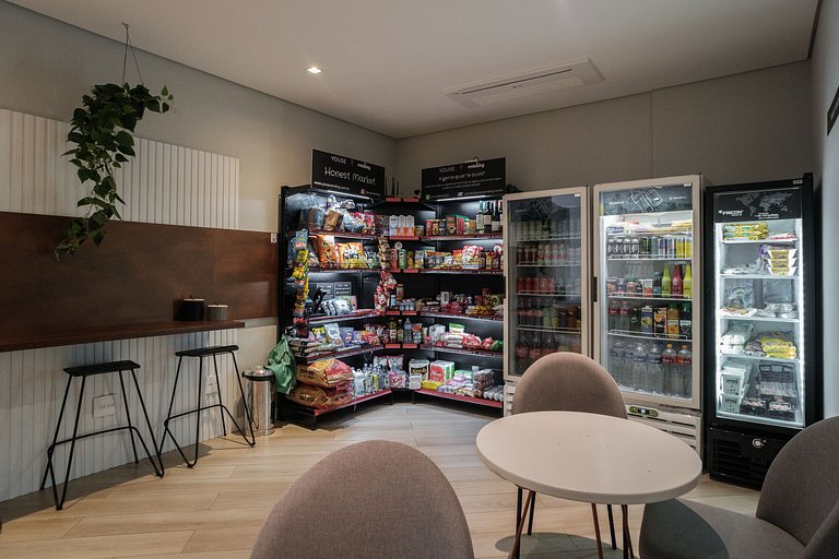 Apto no Itaim com self check-in e WI-FI rápido