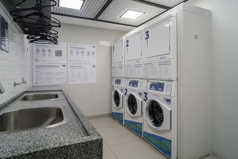 Apto no Itaim com self check-in e WI-FI rápido