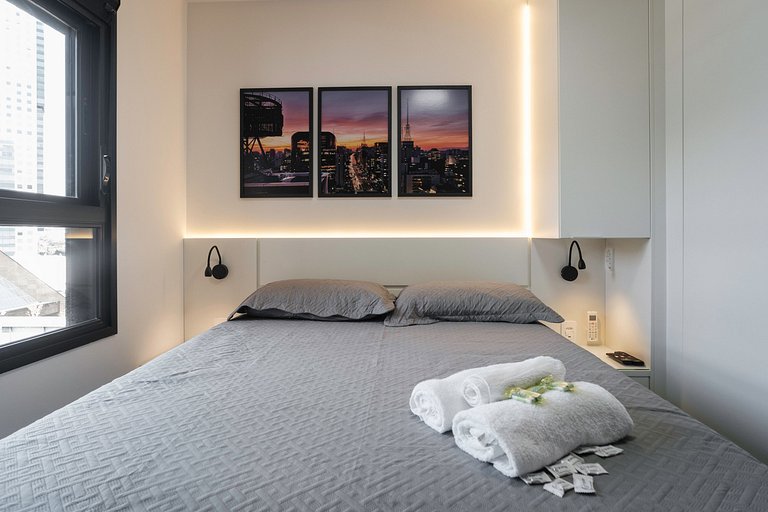 Short Stay SP - Apartamento completo e acolhedor