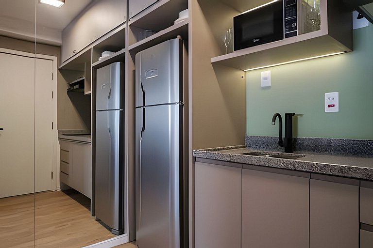 Apartamento para Alugar em Pinheiros - 3 Pessoas, Metrô