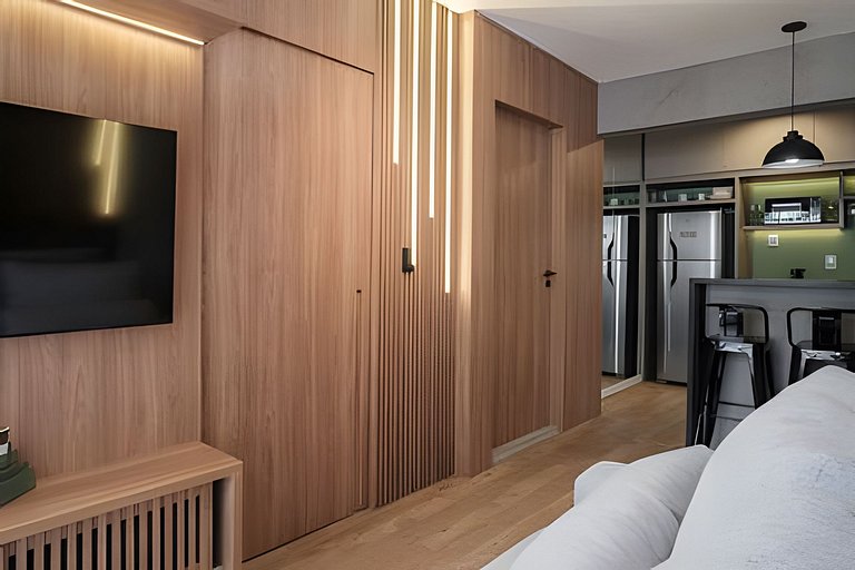 Apartamento para Alugar em Pinheiros - 3 Pessoas, Metrô