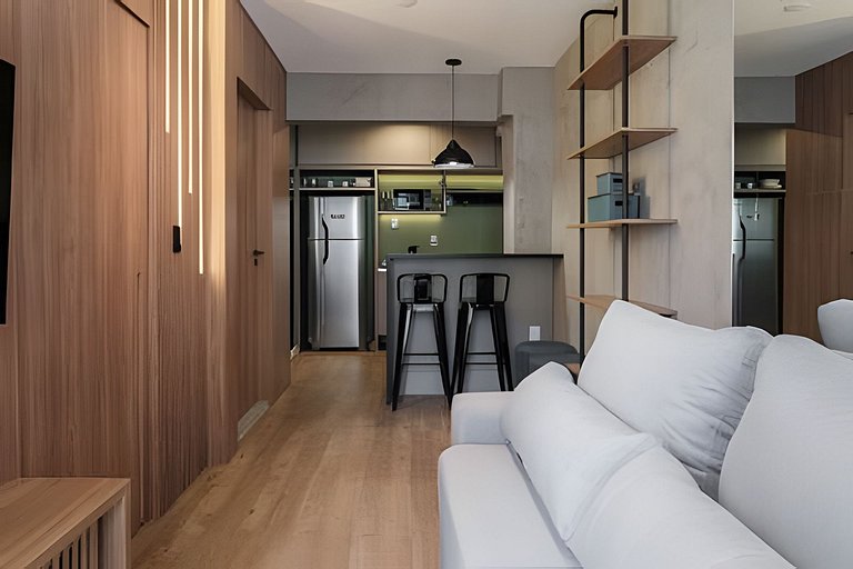 Apartamento para Alugar em Pinheiros - 3 Pessoas, Metrô