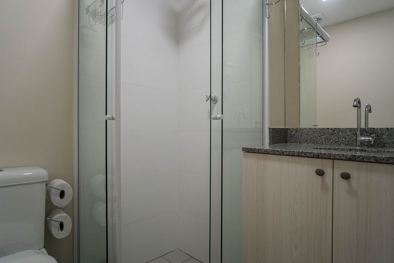 Studio para Alugar em Pinheiros - 3 Pessoas, Piscina e Sauna