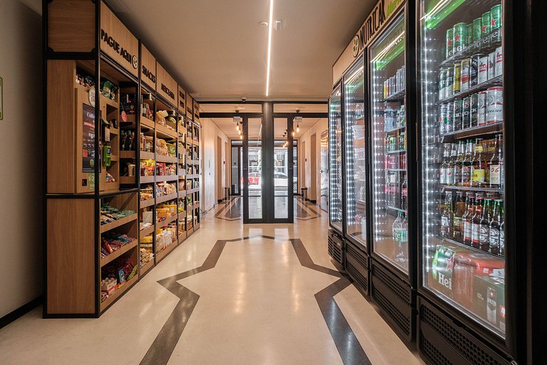 Apto Luxo com garagem em Moema