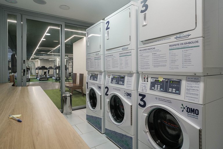 Apê completo em moema c/ self check-in