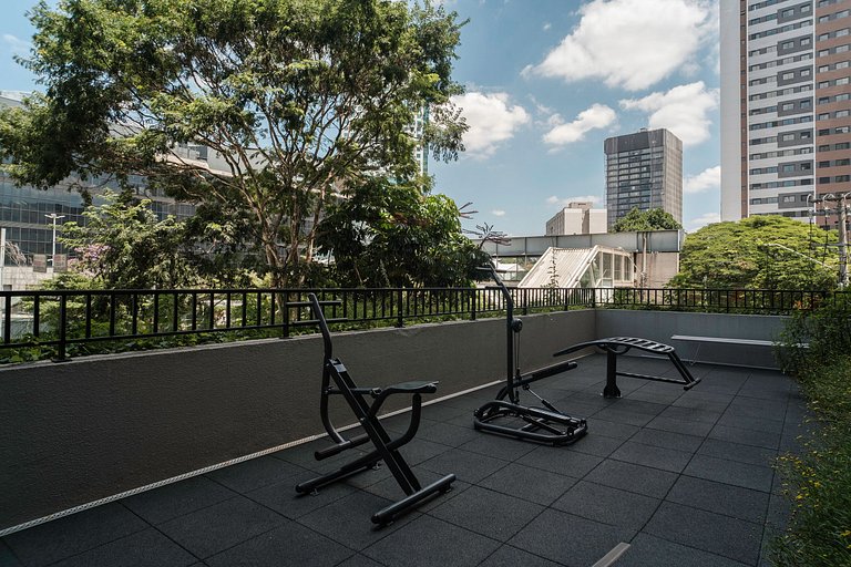 Apto confortável e luxuoso no coração de Pinheiros