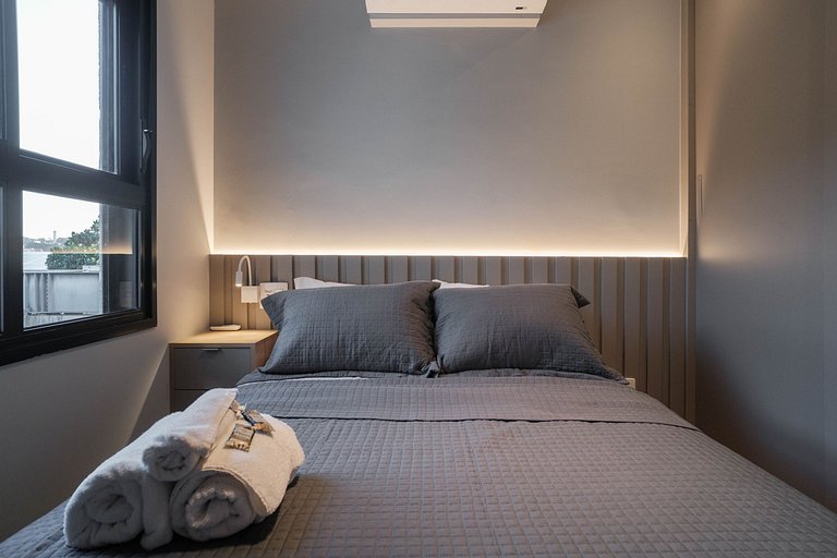 Apartamento para Alugar em Pinheiros - 3 Pessoas, Rooftop