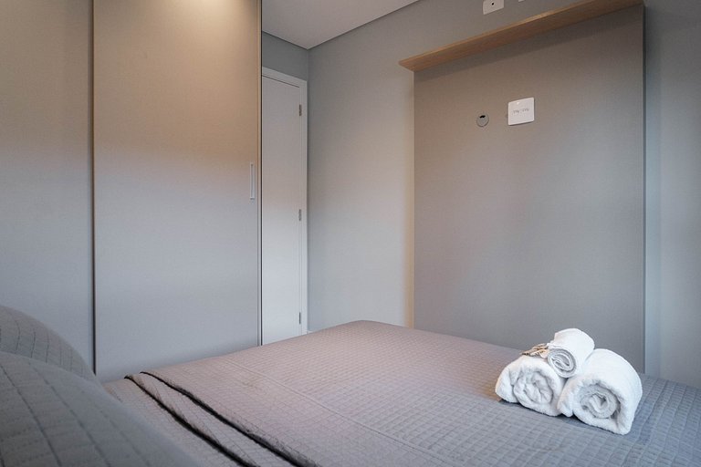Apartamento para Alugar em Pinheiros - 3 Pessoas, Rooftop