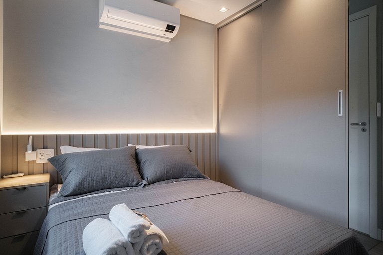 Lindo apto em Pinheiros com cozinha completa, WIFI