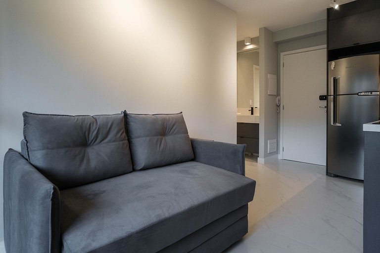 Lindo apto em Pinheiros com cozinha completa, WIFI