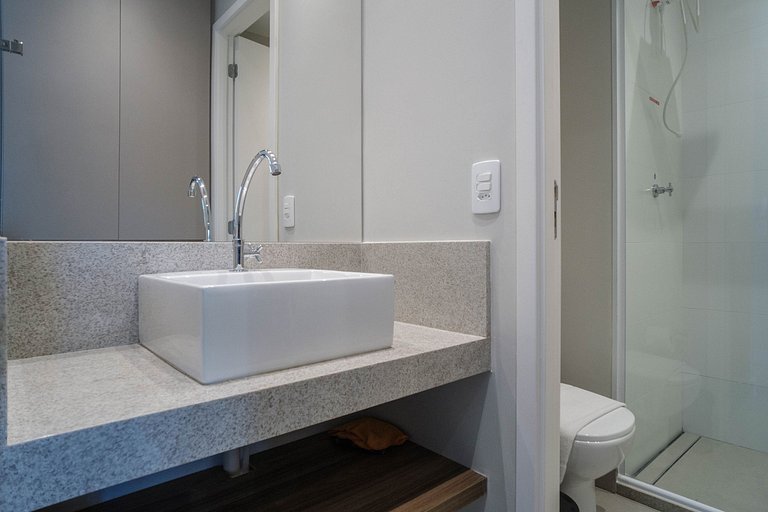 Apartamento para Alugar em Pinheiros - 2 Pessoas, Rooftop