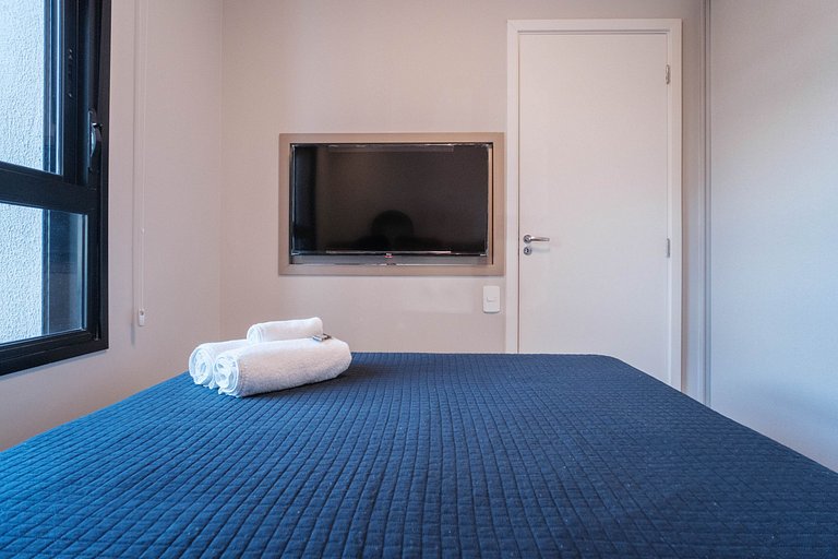 Apartamento para Alugar em Pinheiros - 2 Pessoas, Rooftop