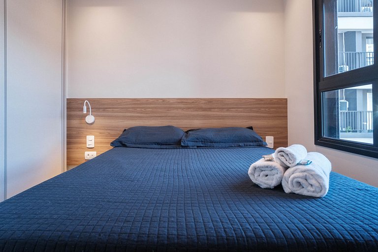 Apartamento para Alugar em Pinheiros - 2 Pessoas, Rooftop