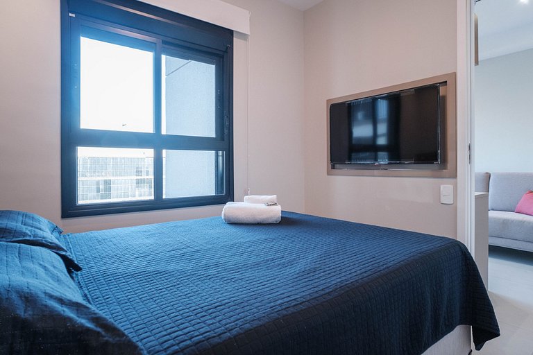 Apartamento para Alugar em Pinheiros - 2 Pessoas, Rooftop