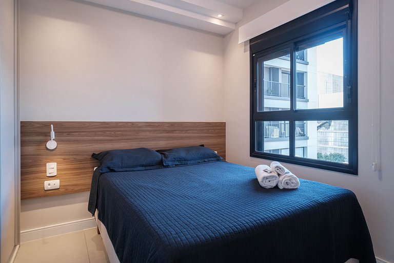 Apartamento para Alugar em Pinheiros - 2 Pessoas, Rooftop