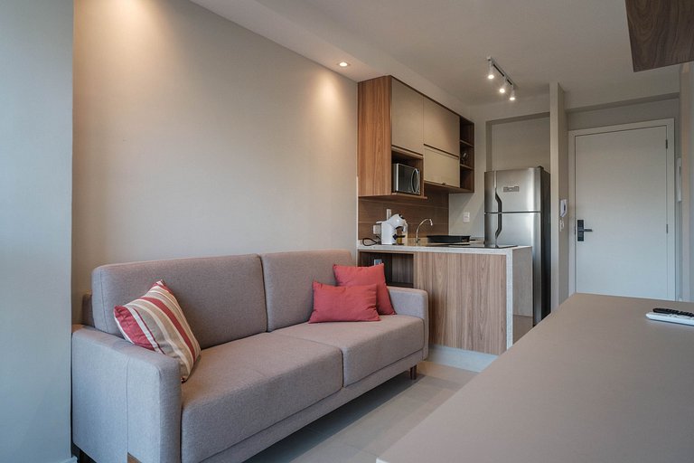 Apartamento para Alugar em Pinheiros - 2 Pessoas, Rooftop