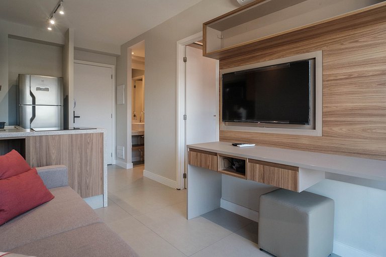 Apartamento para Alugar em Pinheiros - 2 Pessoas, Rooftop
