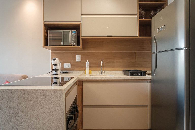 Apartamento para Alugar em Pinheiros - 2 Pessoas, Rooftop