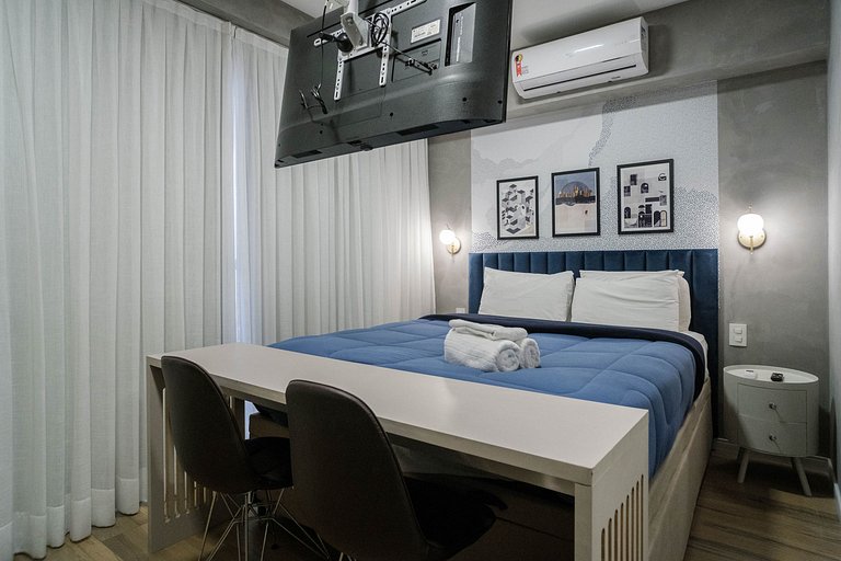 Apto exclusivo com toques de Luxo em Moema