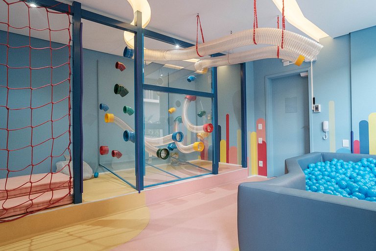 Apto em Pinheiros c/ Piscina, Coworking e Metrô