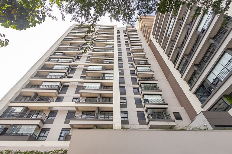 Apto confortável e luxuoso no coração de Pinheiros