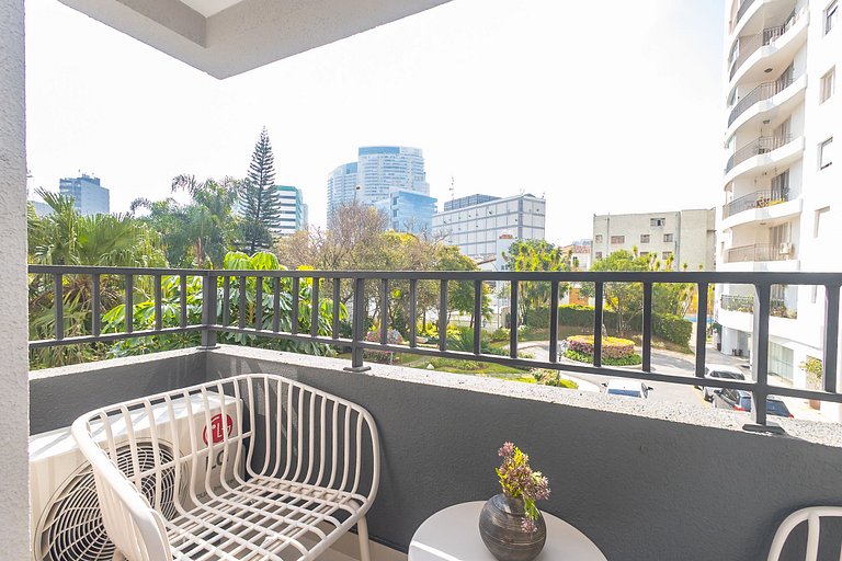 Apartamento para Alugar em Pinheiros - 2 Pessoas, Varanda