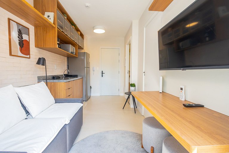 Apartamento para Alugar em Pinheiros - 2 Pessoas, Varanda