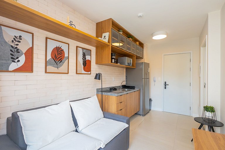 Apartamento para Alugar em Pinheiros - 2 Pessoas, Varanda