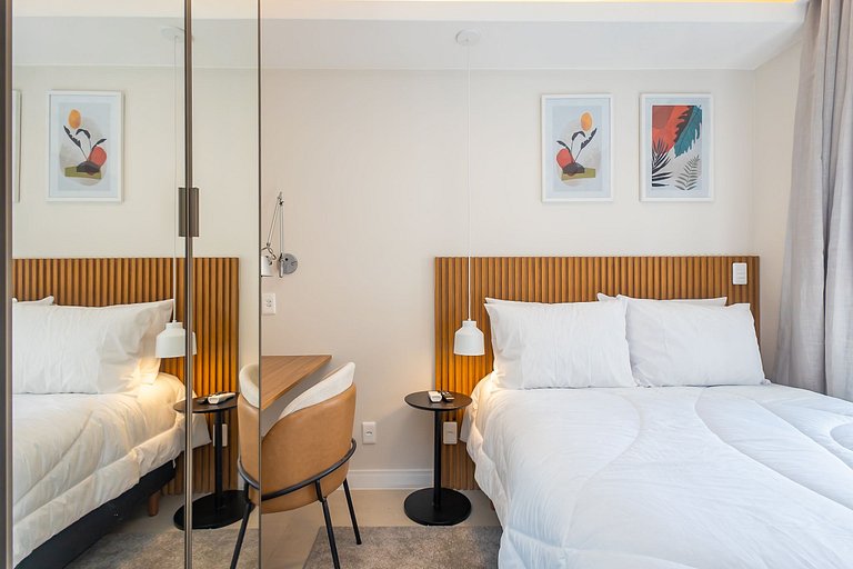Apartamento para Alugar em Pinheiros - 2 Pessoas, Varanda