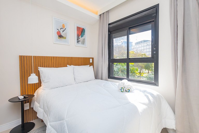 Apartamento para Alugar em Pinheiros - 2 Pessoas, Varanda