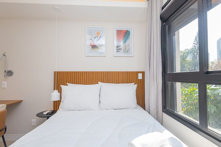 Apartamento para Alugar em Pinheiros - 2 Pessoas, Varanda