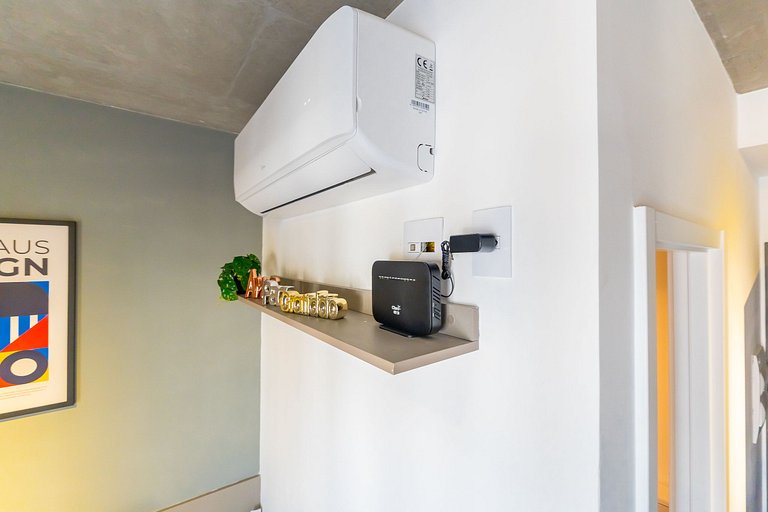 Apto confortável c/ self check-in prox ao metrô