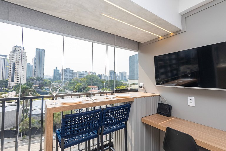 Studio para Alugar em Pinheiros - Shopping Eldorado, Metrô