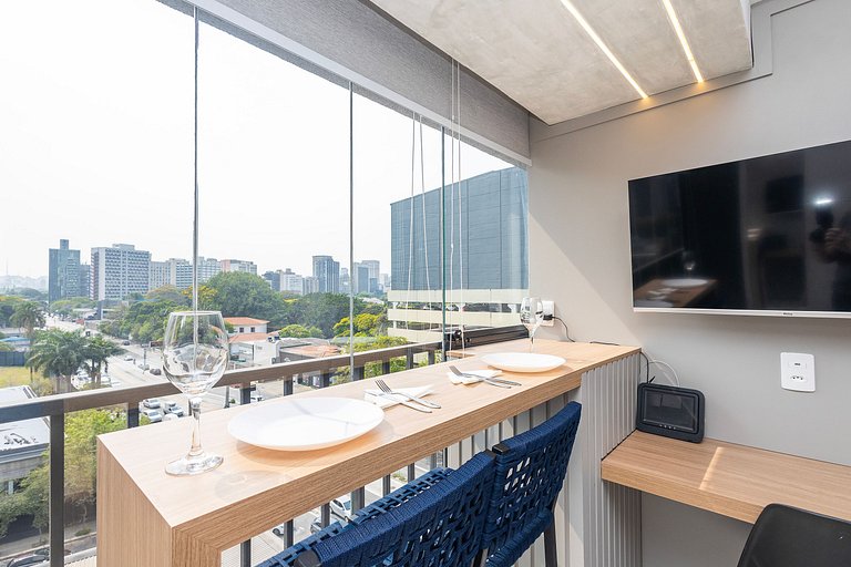 Studio para Alugar em Pinheiros - Shopping Eldorado, Metrô