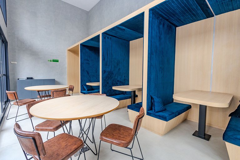 Studio Moderno e Completo no Campo Belo