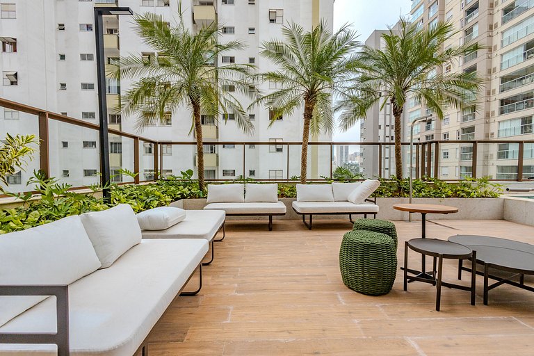 Apartamento mobiliado e confortável em São Paulo