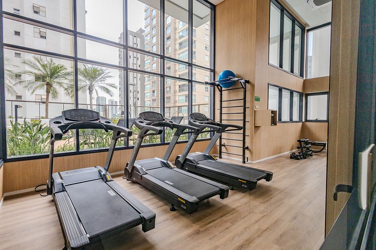 Studio Moderno e Completo no Campo Belo