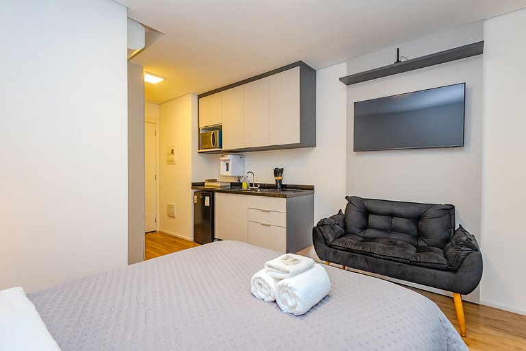 Estilo e conforto em um apartamento completo
