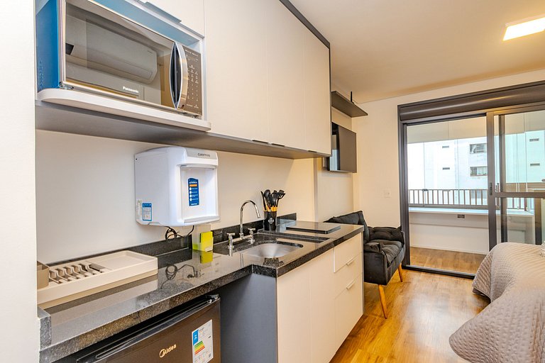 Estilo e conforto em um apartamento completo